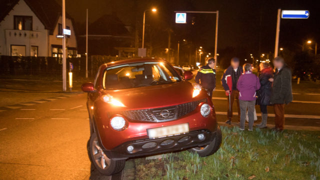 Auto verkeerd 'geparkeerd'