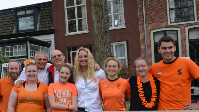 Kongingsdag Heemstede oranje aanleg