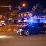 twee auto's botsing