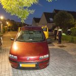 Achtervolging, arrestatie en mogelijk schot gelost