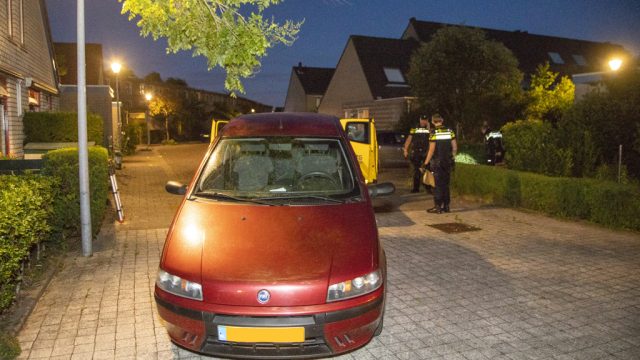 Achtervolging, arrestatie en mogelijk schot gelost