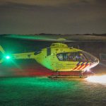 Traumaheli voor val van trap