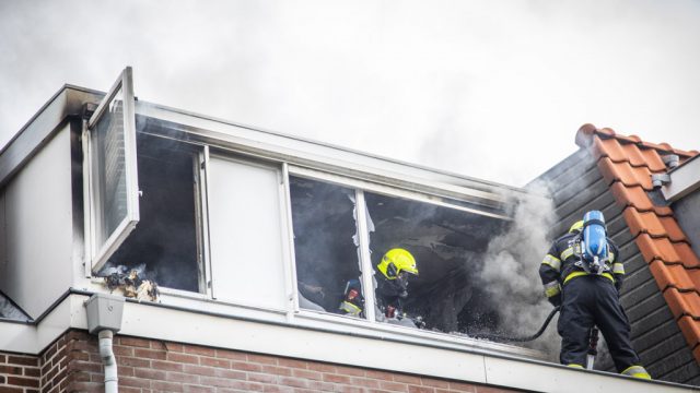 Uitslaande brand in Bloemendaal