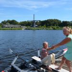 Roeien met de riemen die je hebt en varen met de wind in de zeilen