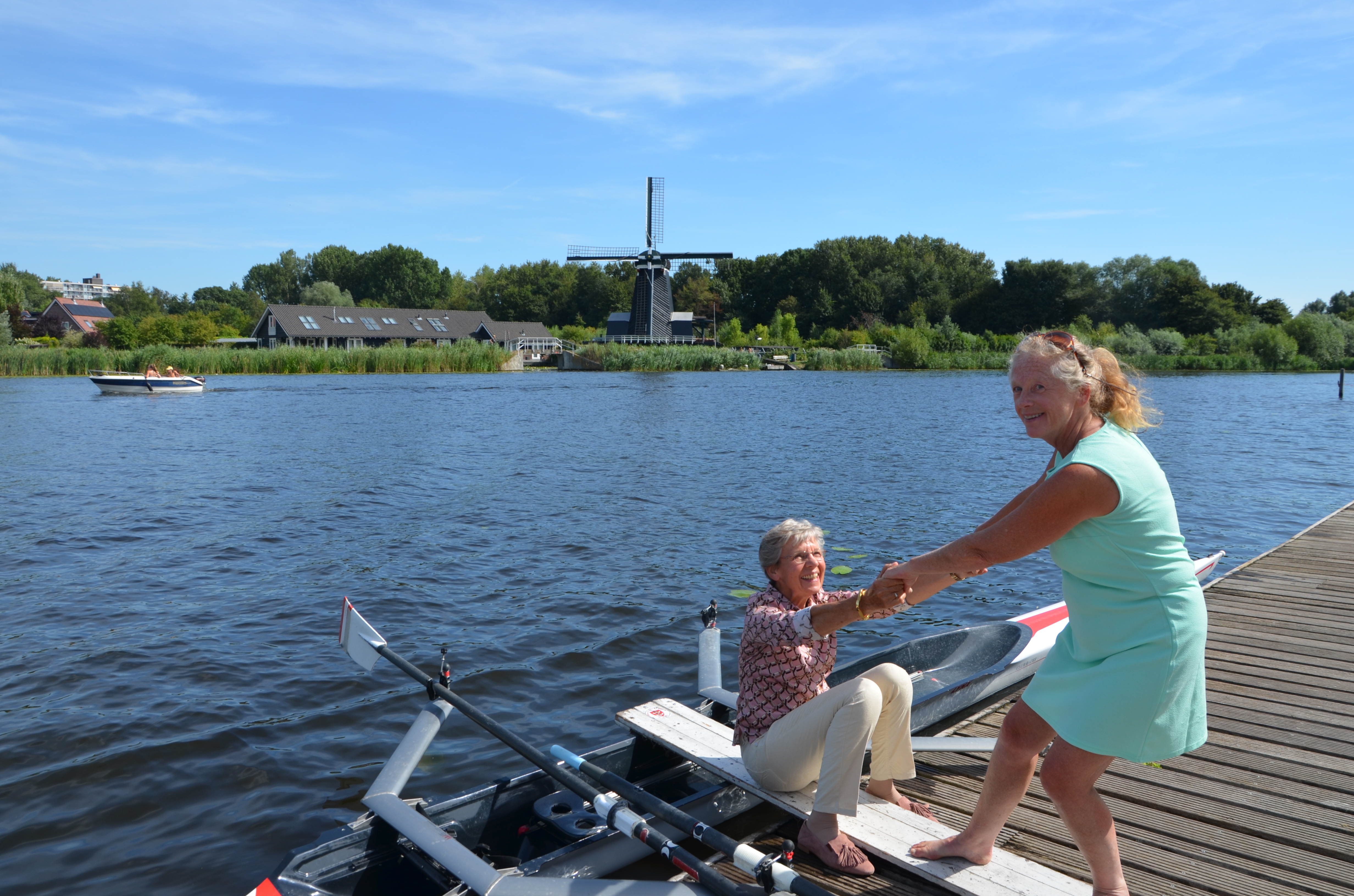 Roeien met de riemen die je hebt en varen met de wind in de zeilen - De