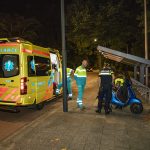 Scooterrijder onderuit op Heemsteedse Dreef