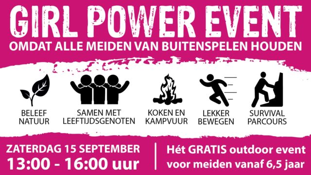 Meiden uitgedaagd voor Girl Power Event bij WABO Scouting