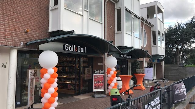 Metamorfose Gall & Gall met inzet van plaatselijke ondernemers