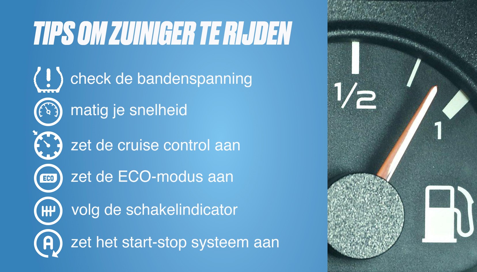 Een liter diesel voor het eerst duurder dan benzine: zes simpele tips