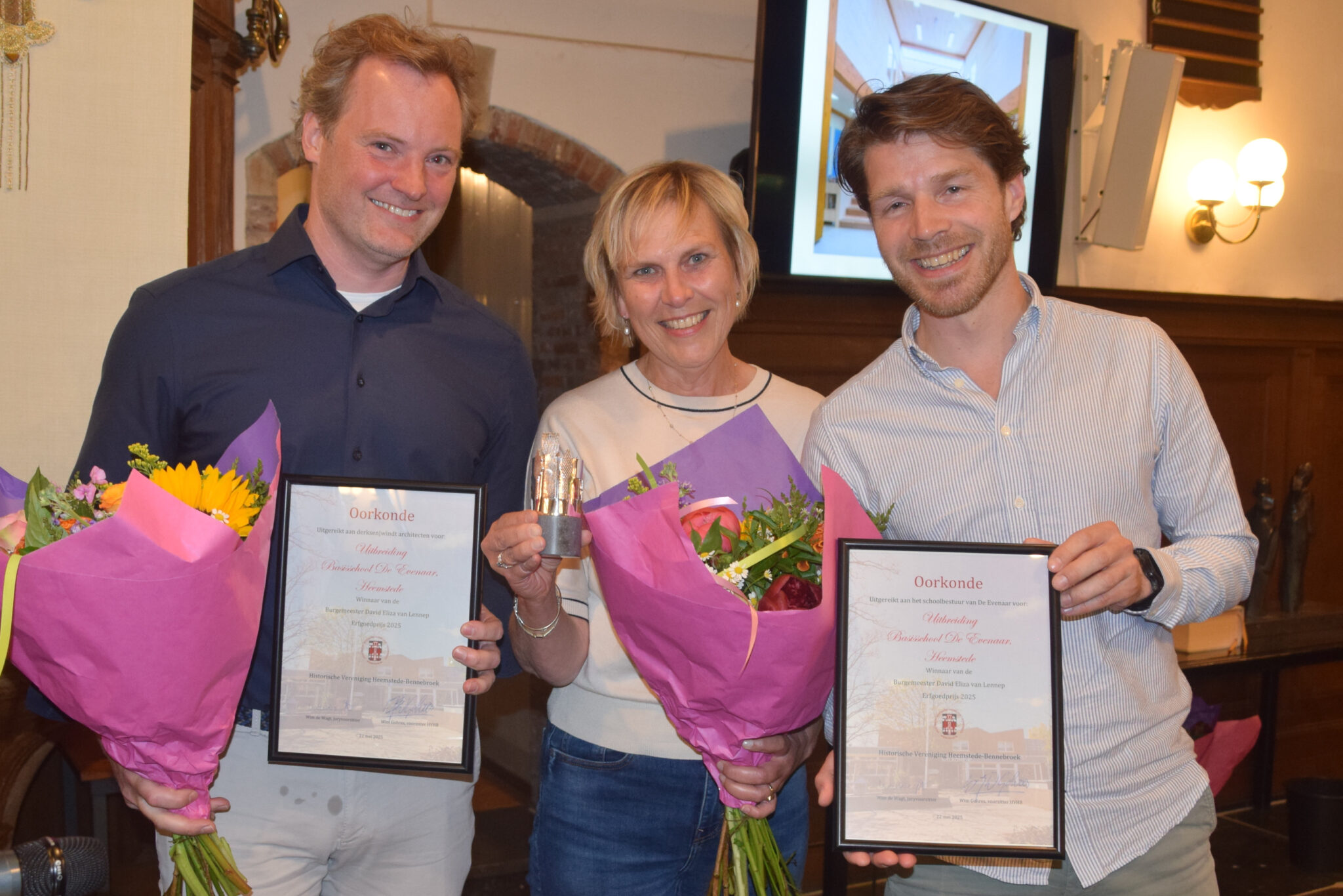 Basisschool de Evenaar winnaar van Erfgoedprijs