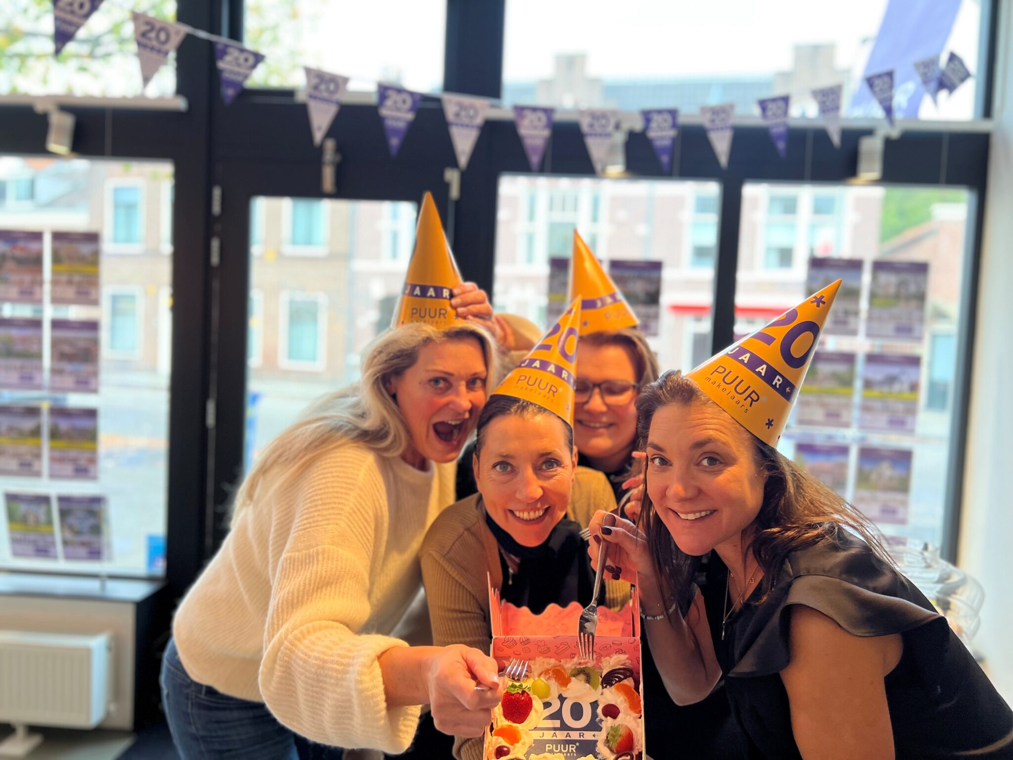 20-jarig jubileum Puur* Makelaars: ‘Net even anders’