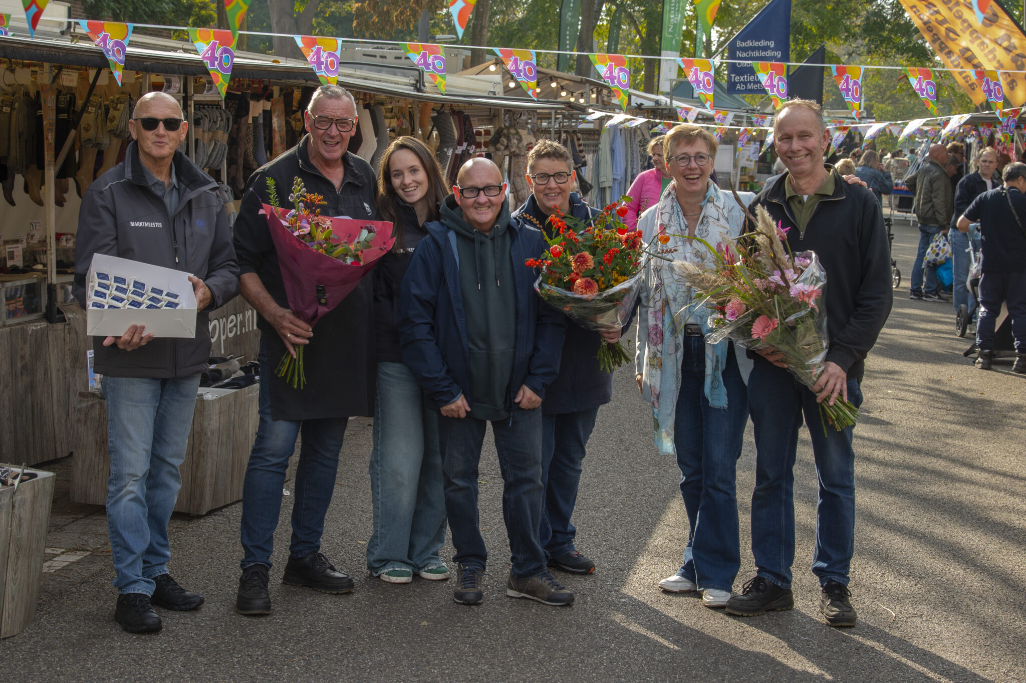 Heemsteedse weekmarkt viert 40-jarig jubileum