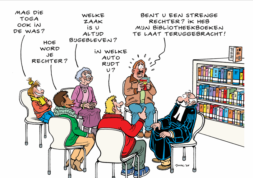 Weten wat werken als rechter inhoudt? Meet the judge!