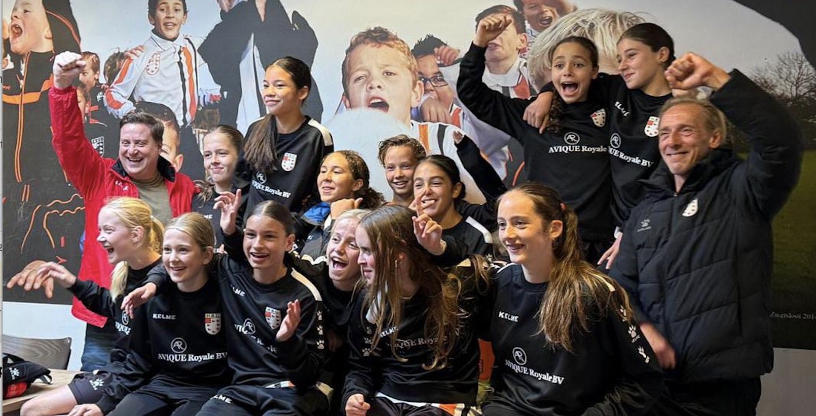HBC-meiden Onder 13-1 onverslaanbaar in jongenscompetitie