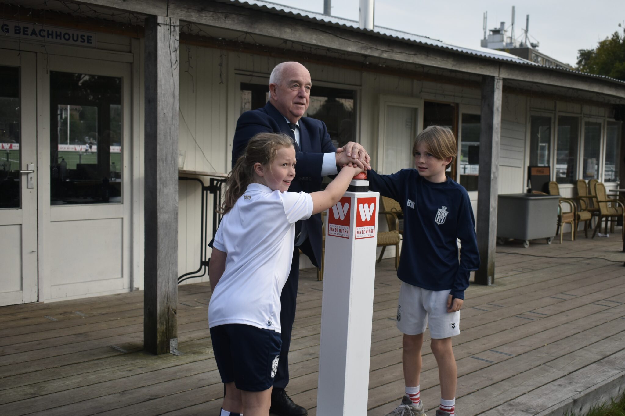 Hoogste punt nieuwbouw clubhuis Kon. HFC bereikt