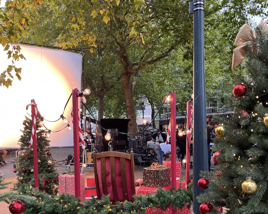 Nu al kerst op de Binnenweg?