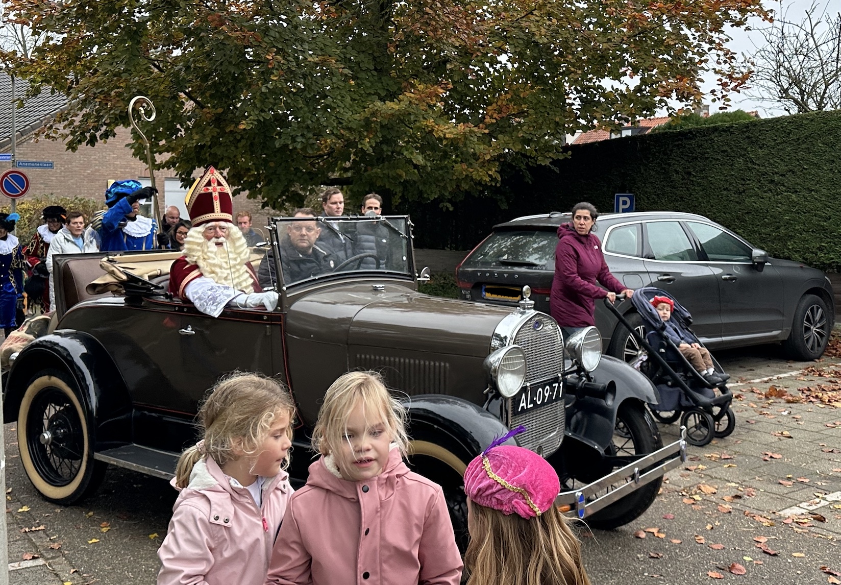 Sinterklaas zaterdag 15 november in Bennebroek