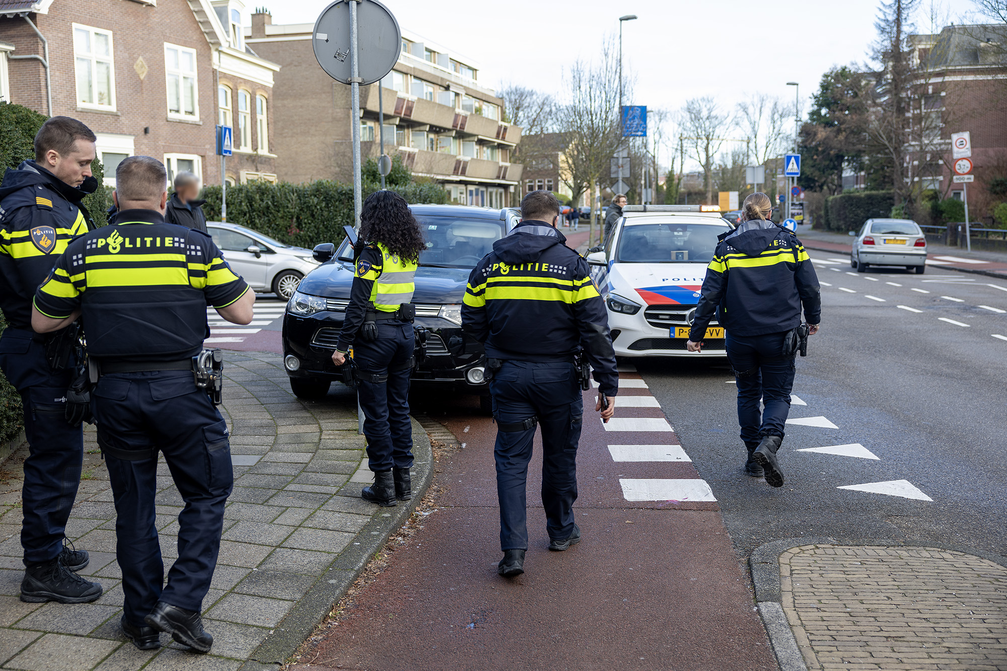 Fietser lelijk gewond bij ongeval Zijlweg
