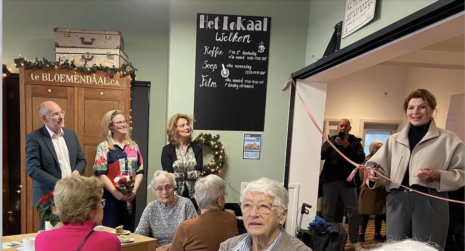 Lokaal Bennebroek ingericht in sfeer oud klaslokaal