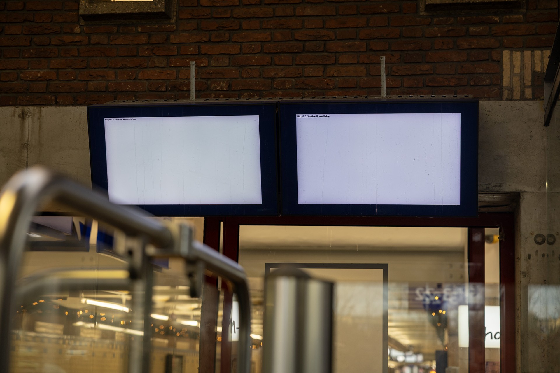 Landelijke storing informatieborden NS