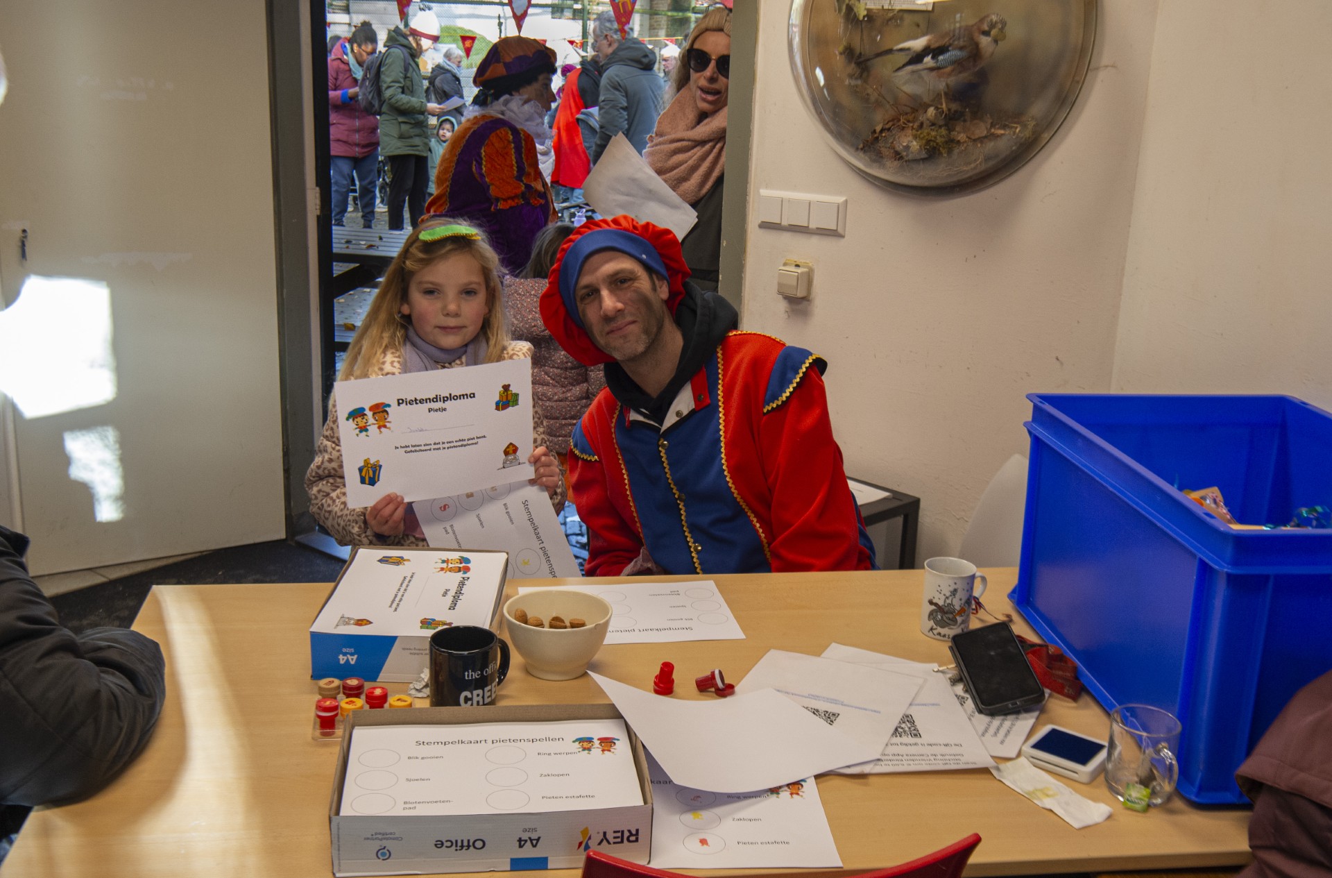 Een welverdiend Pietendiploma bij kinderboerderij ’t Molentje