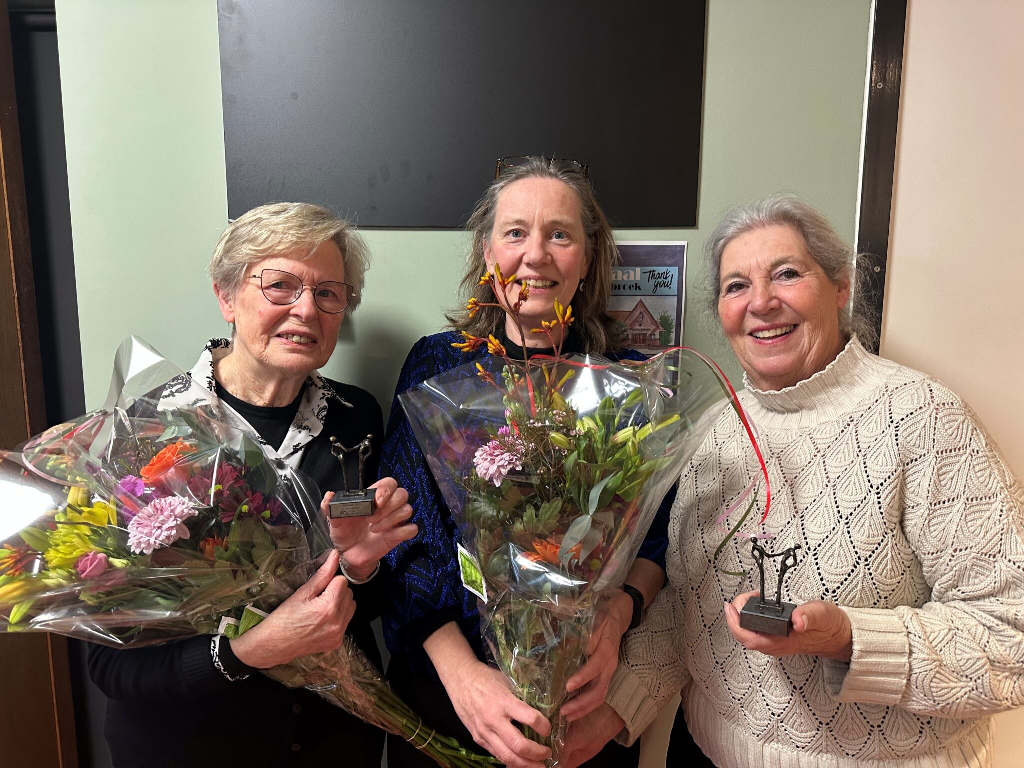 Twee zilveren jubilarissen bij Welzijn Bloemendaal