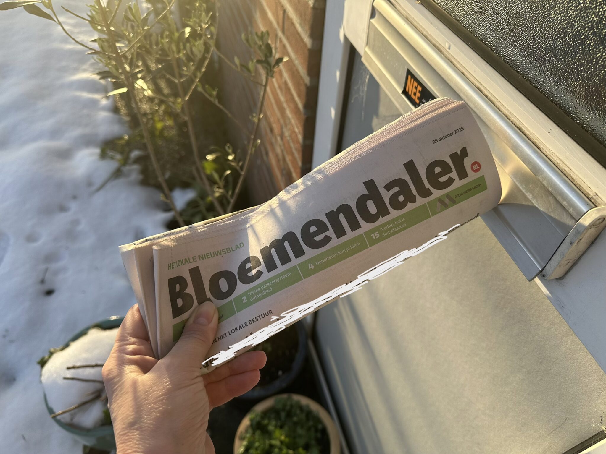 Bloemendaler mogelijk iets later deze week