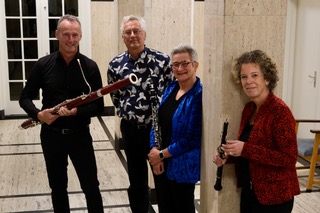 Ensemble En Garde bij Theeconcert Oude Kerk