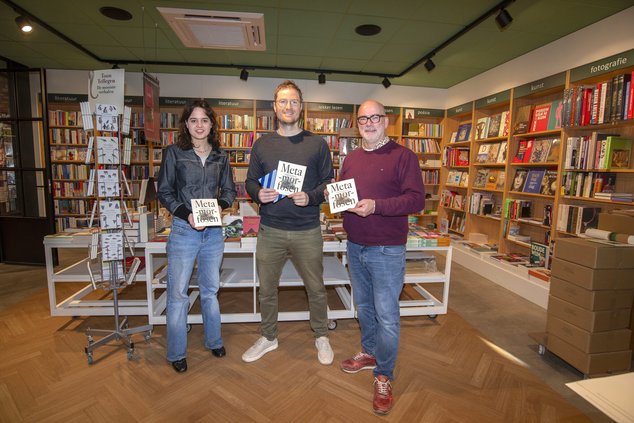 Een boekenbon voor winnaars poëziewedstrijd ‘Metamorfose’