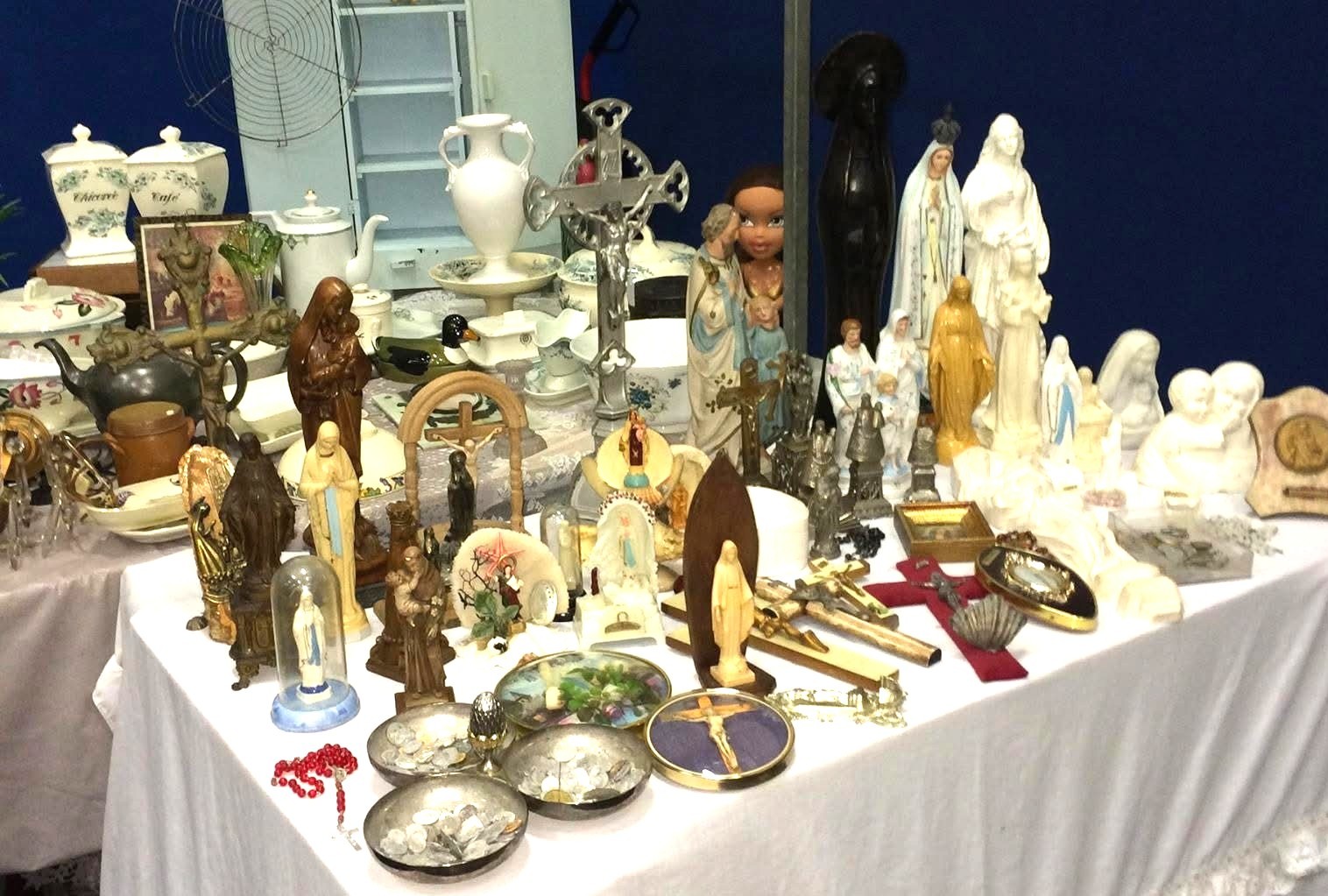 Schatzoeken op vlooienmarkt in Sportcentrum Groenendaal