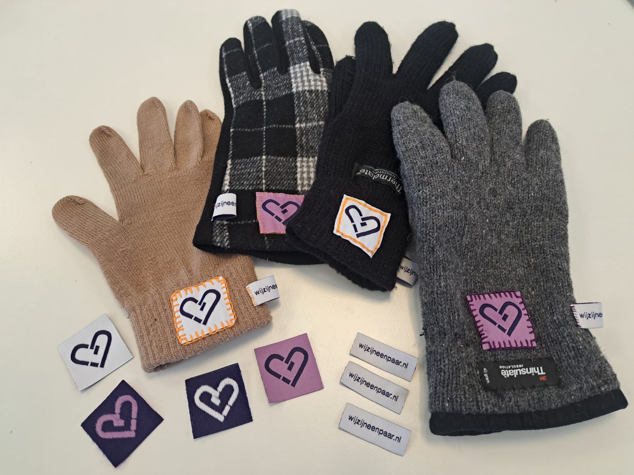 Liefde voor je handschoenen bij Repaircafé Heemstede op Valentijnsdag