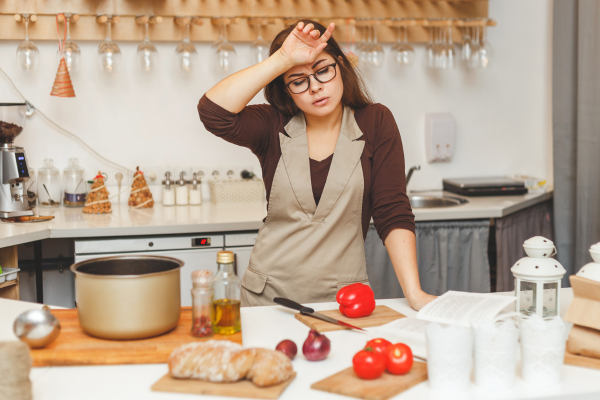 Veel Nederlanders ervaren stress in de keuken met koken