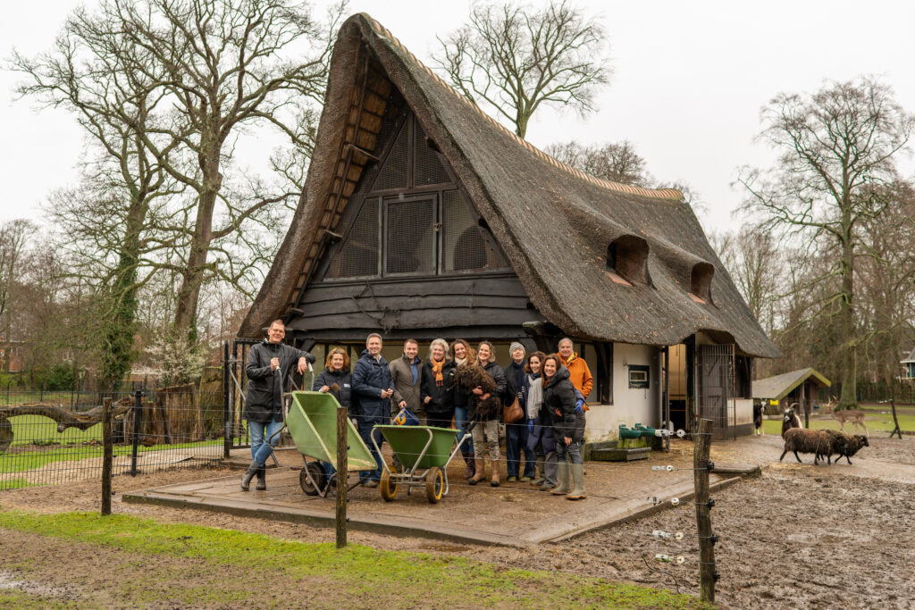 Burgemeester in actie tijdens NLdoet