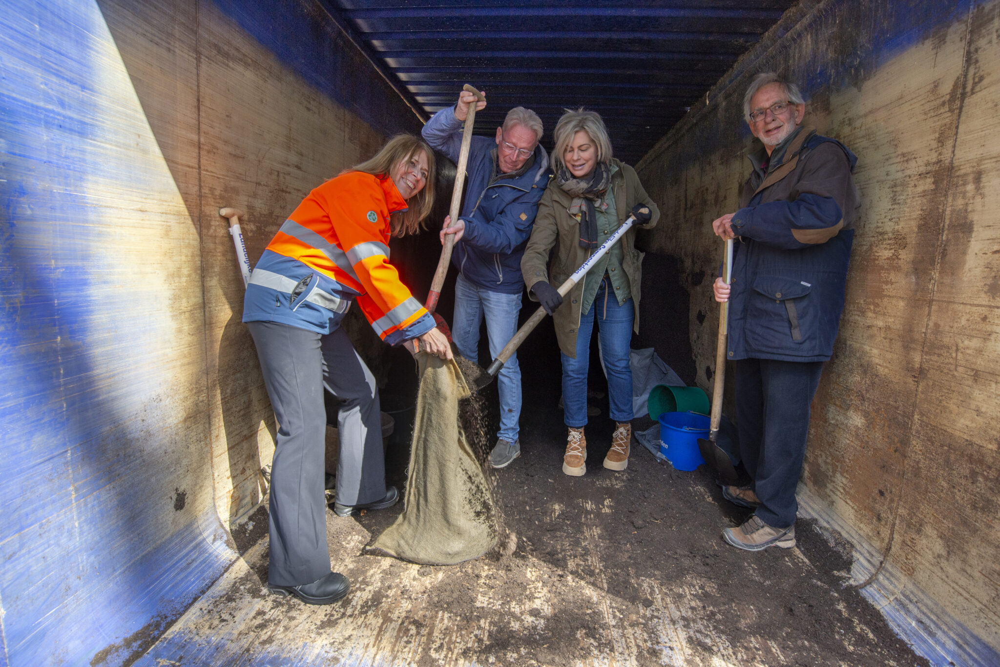 Veel belangstelling voor gratis compost