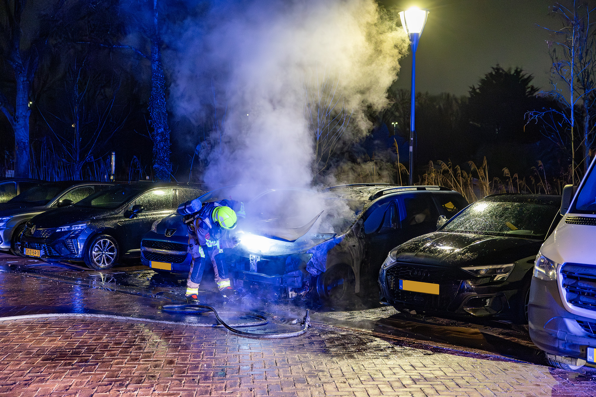 Weer raak in de Schubertstraat