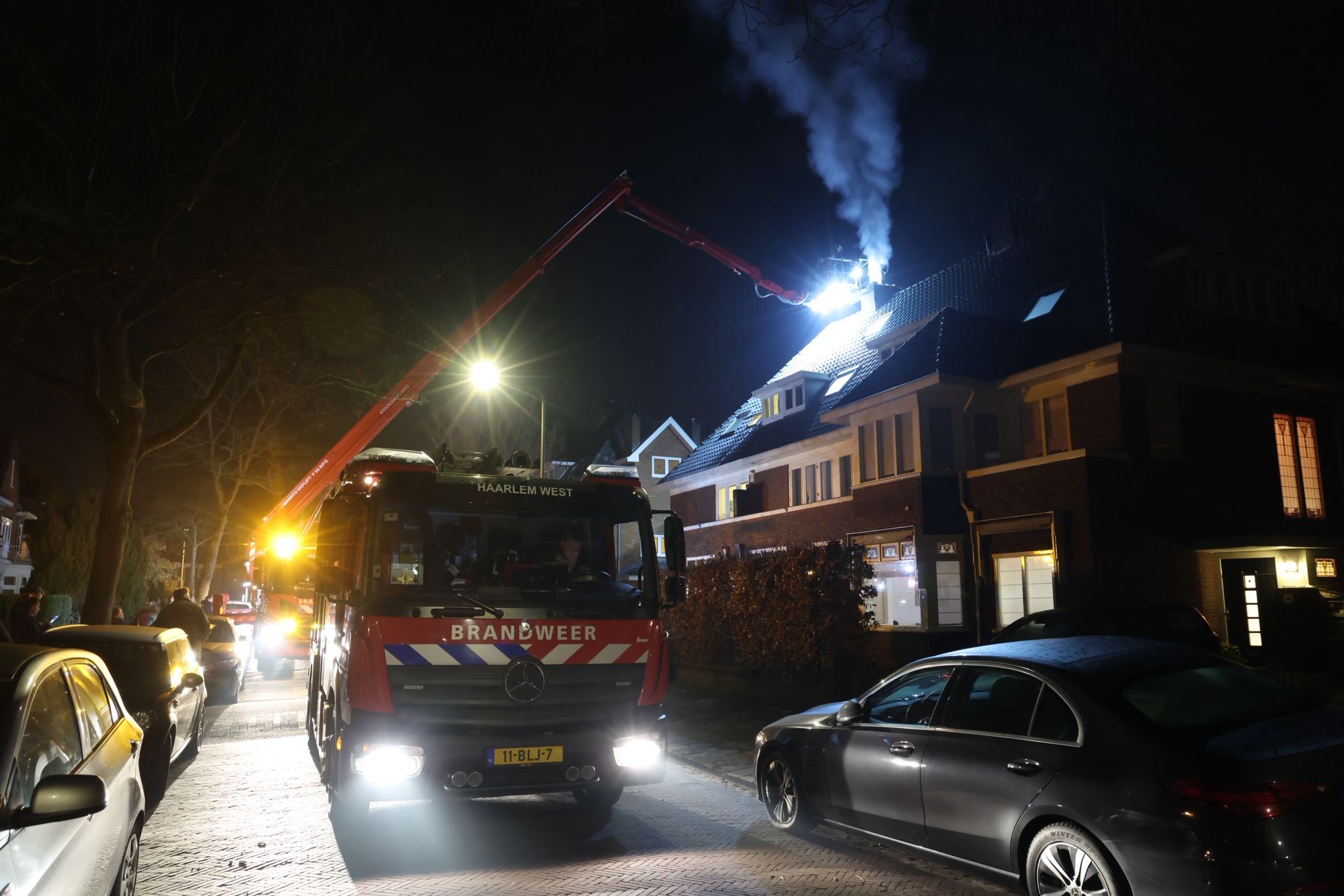 Schoorsteenbrand op zondag