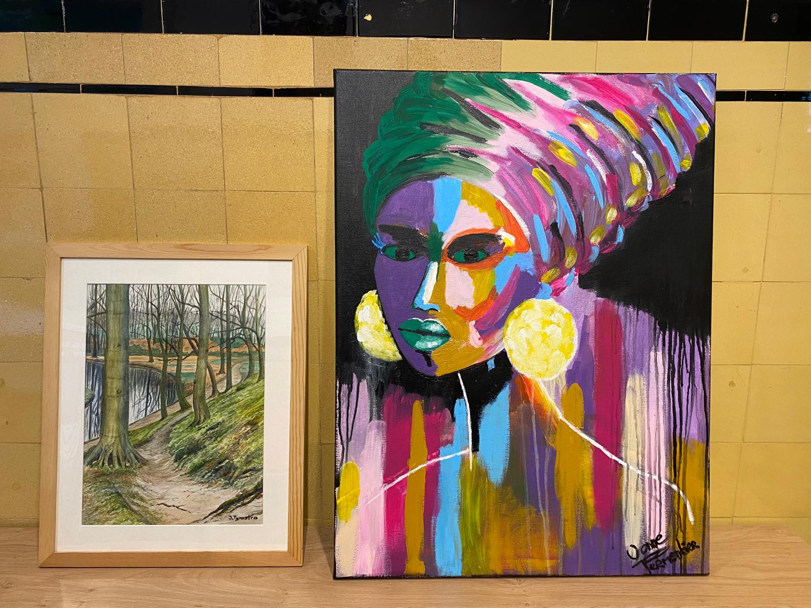 Verrassend kleurrijke kunst van dorpsgenoten