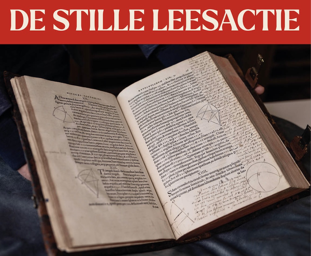 Stille Leesactie in Haarlem: ‘Ik bepaal zelf wel wat ik lees’