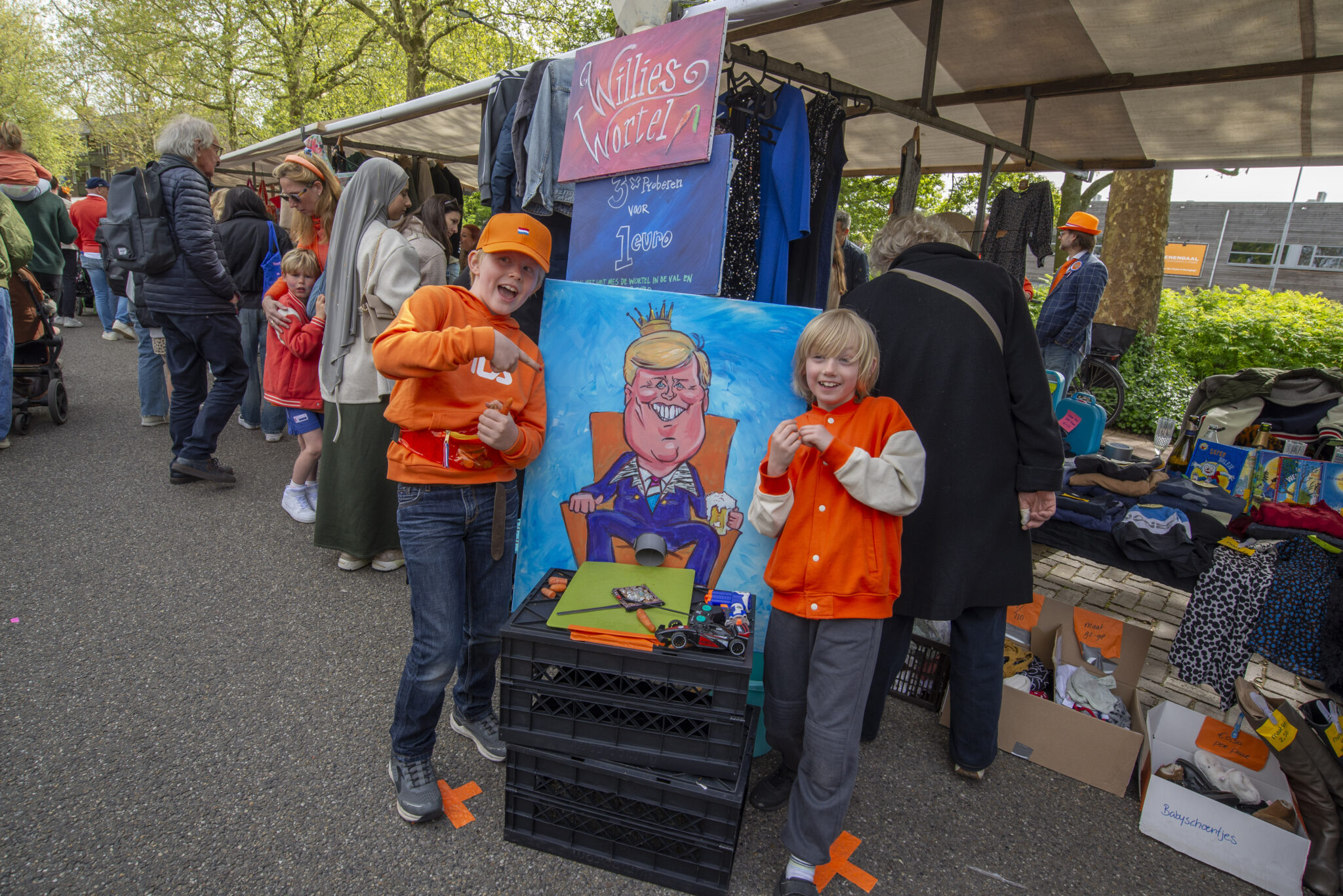 Geslaagde Koningsdag voor jong en oud!