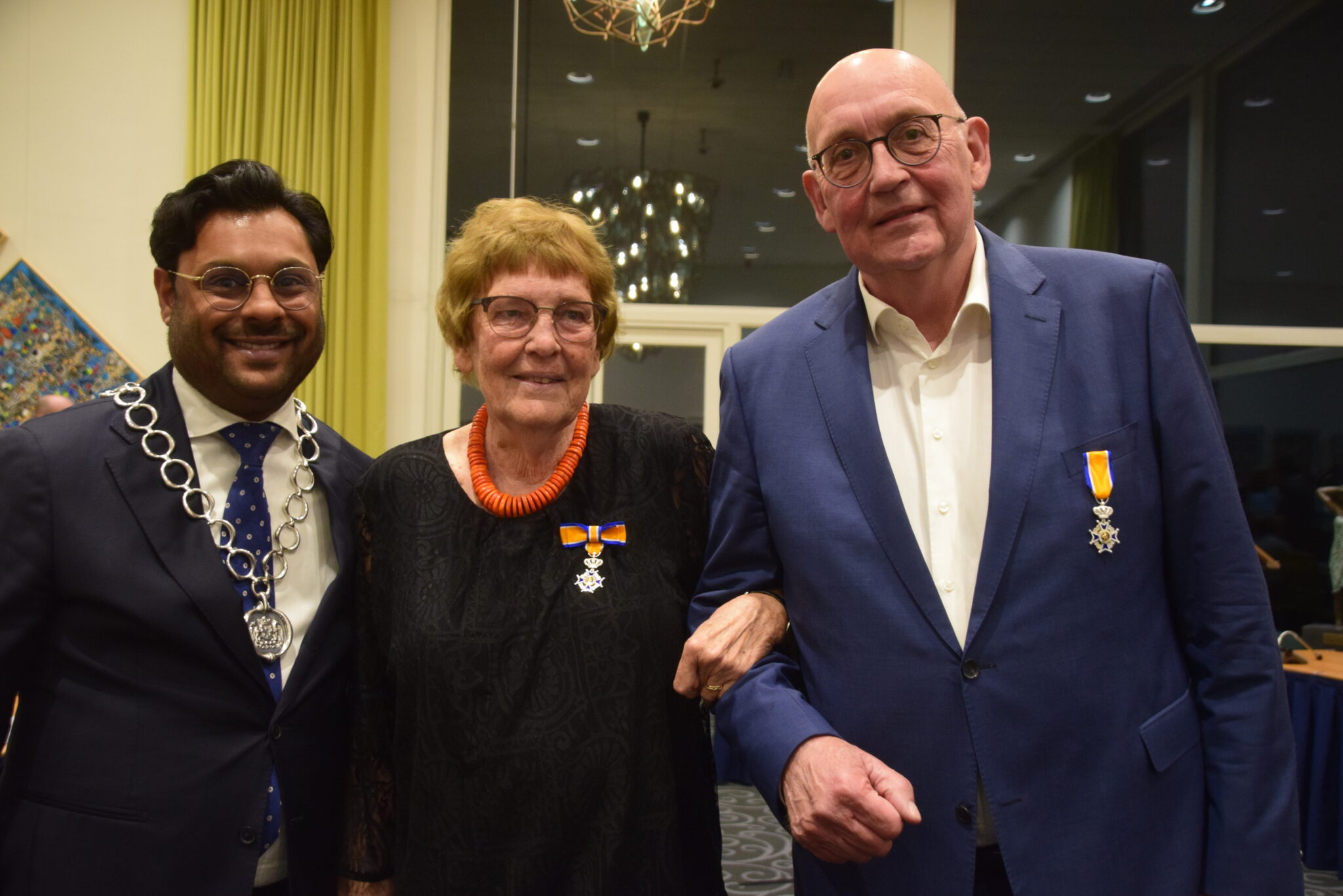 Thera van der Heijden en Remco Ates koninklijk onderscheiden