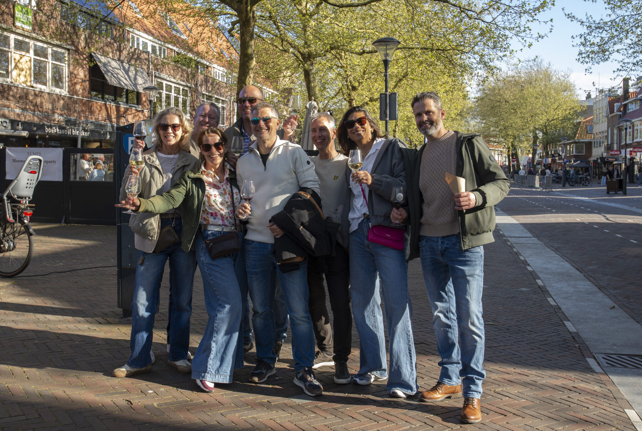 Bruisende Wijntour in zonnig Heemstede