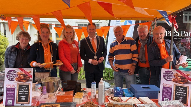 Gezellige Koningsdag in Overveen
