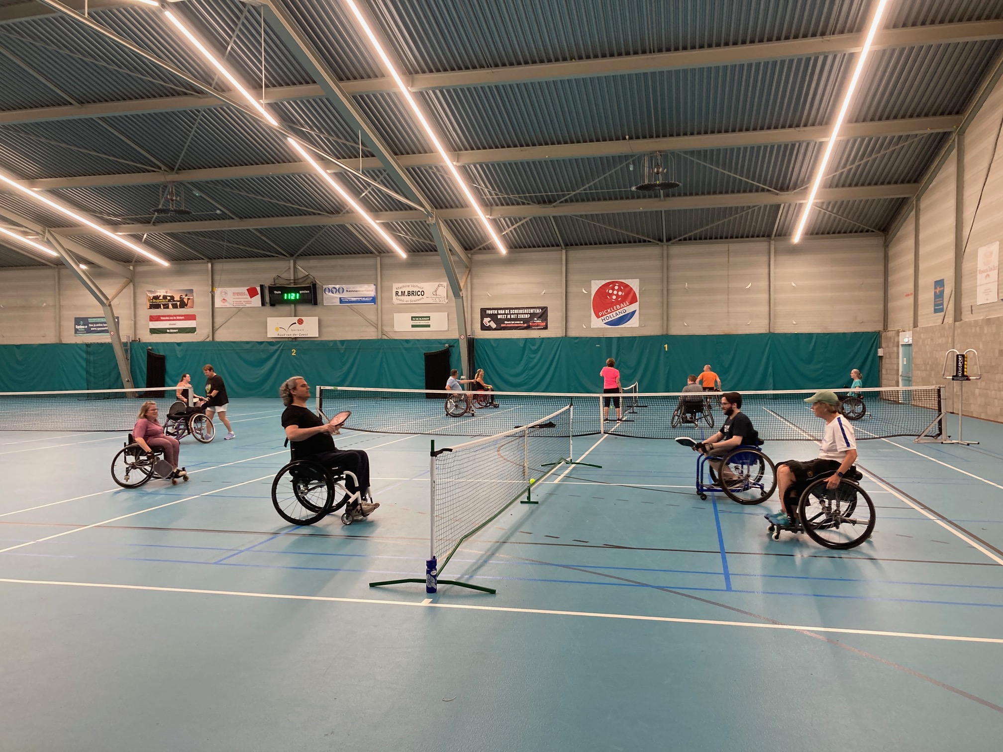 Pickleball: A Fun Blend of Tennis, Table Tennis, and Badminton – Played 2v4 on Indoor or Outdoor Courts