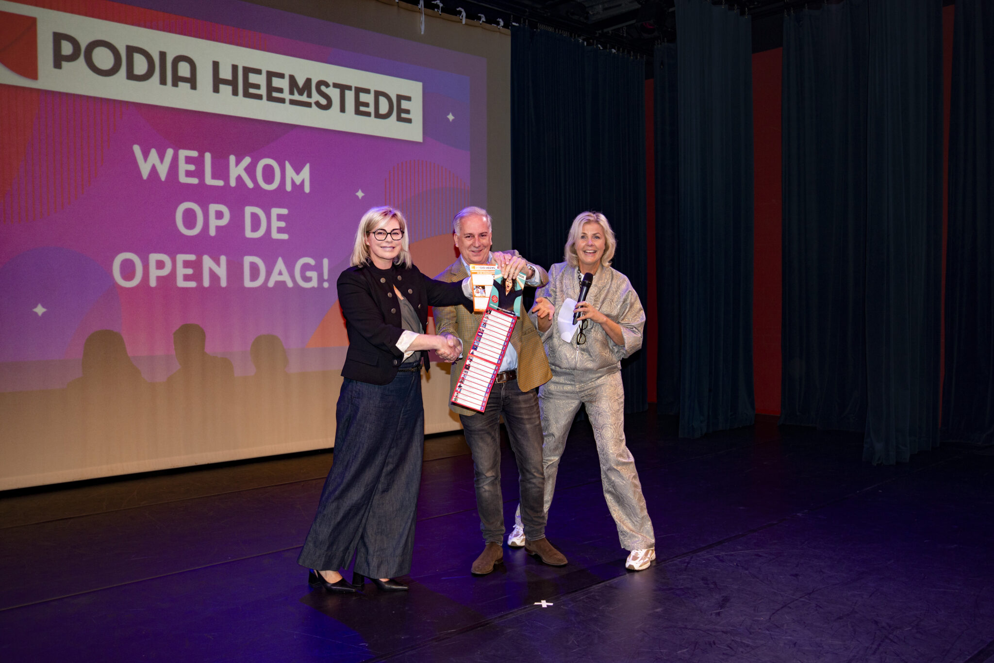 Theaterladder gepresenteerd tijdens geslaagde Open Dag