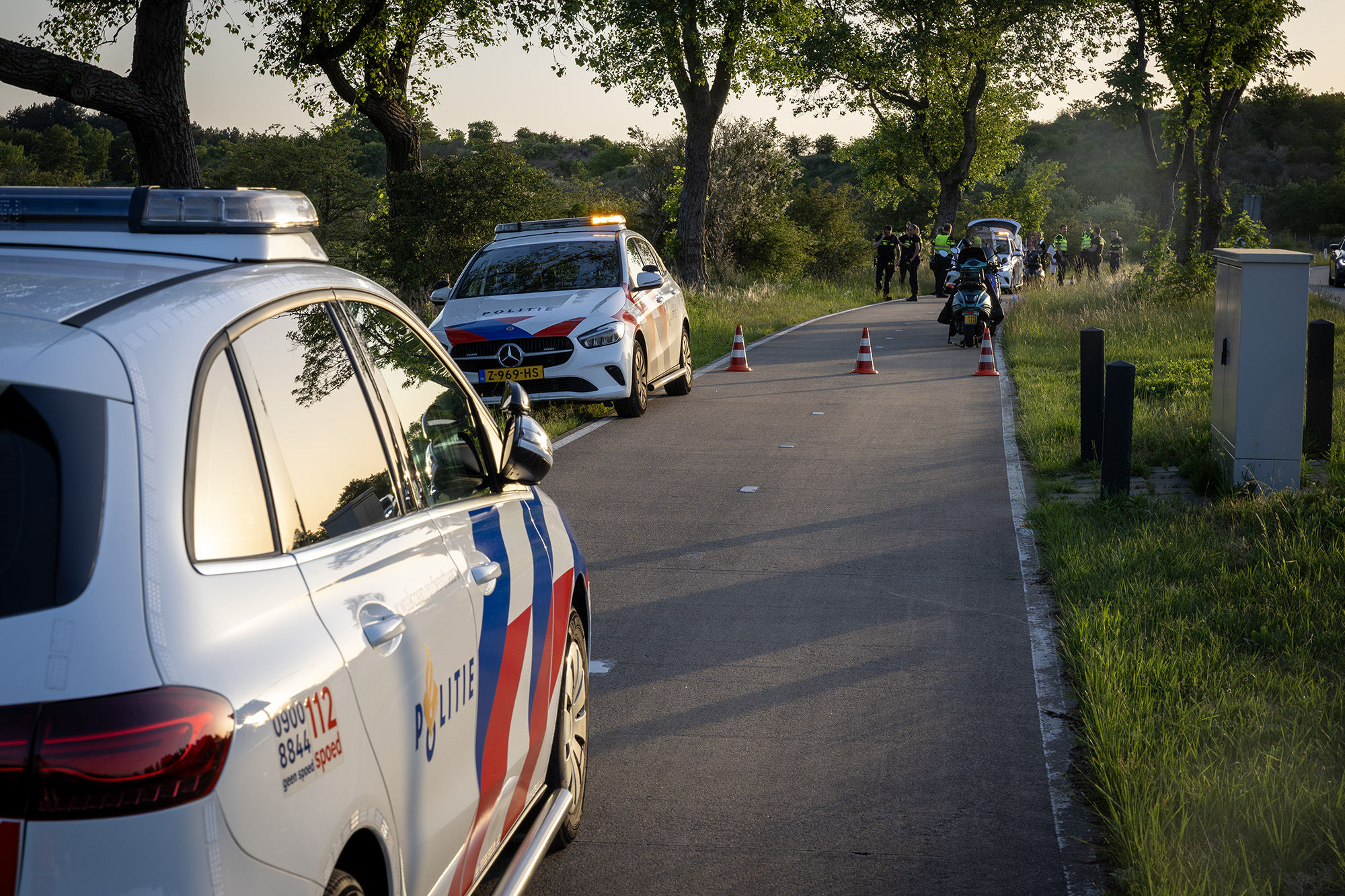Ernstig ongeval fietspad naast Zeeweg