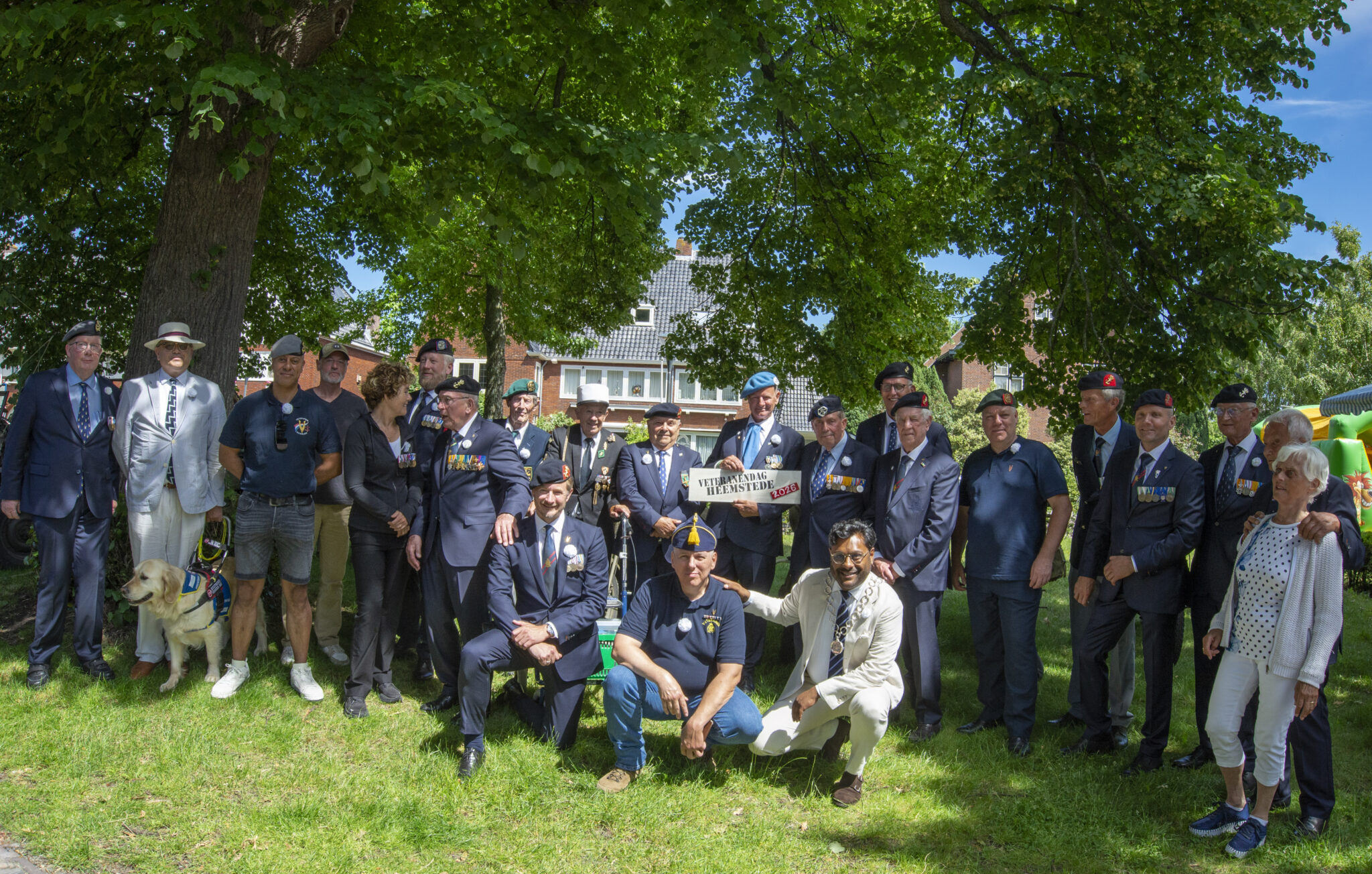 Veteranen in het zonnetje gezet op Veteranendag