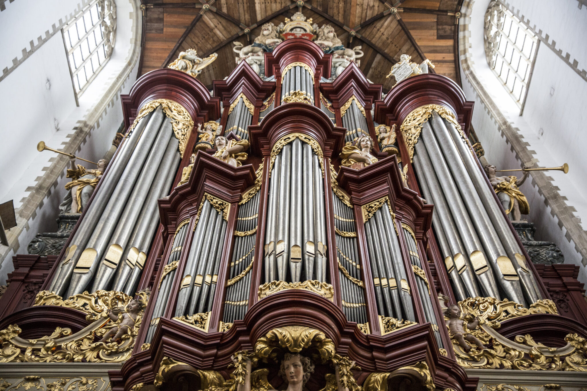 Internationale toporganisten op beroemde Müller-orgel