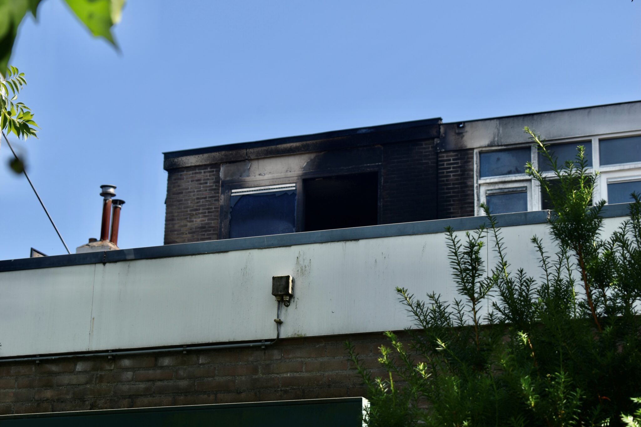 Brand in de Jan van Goyenstraat