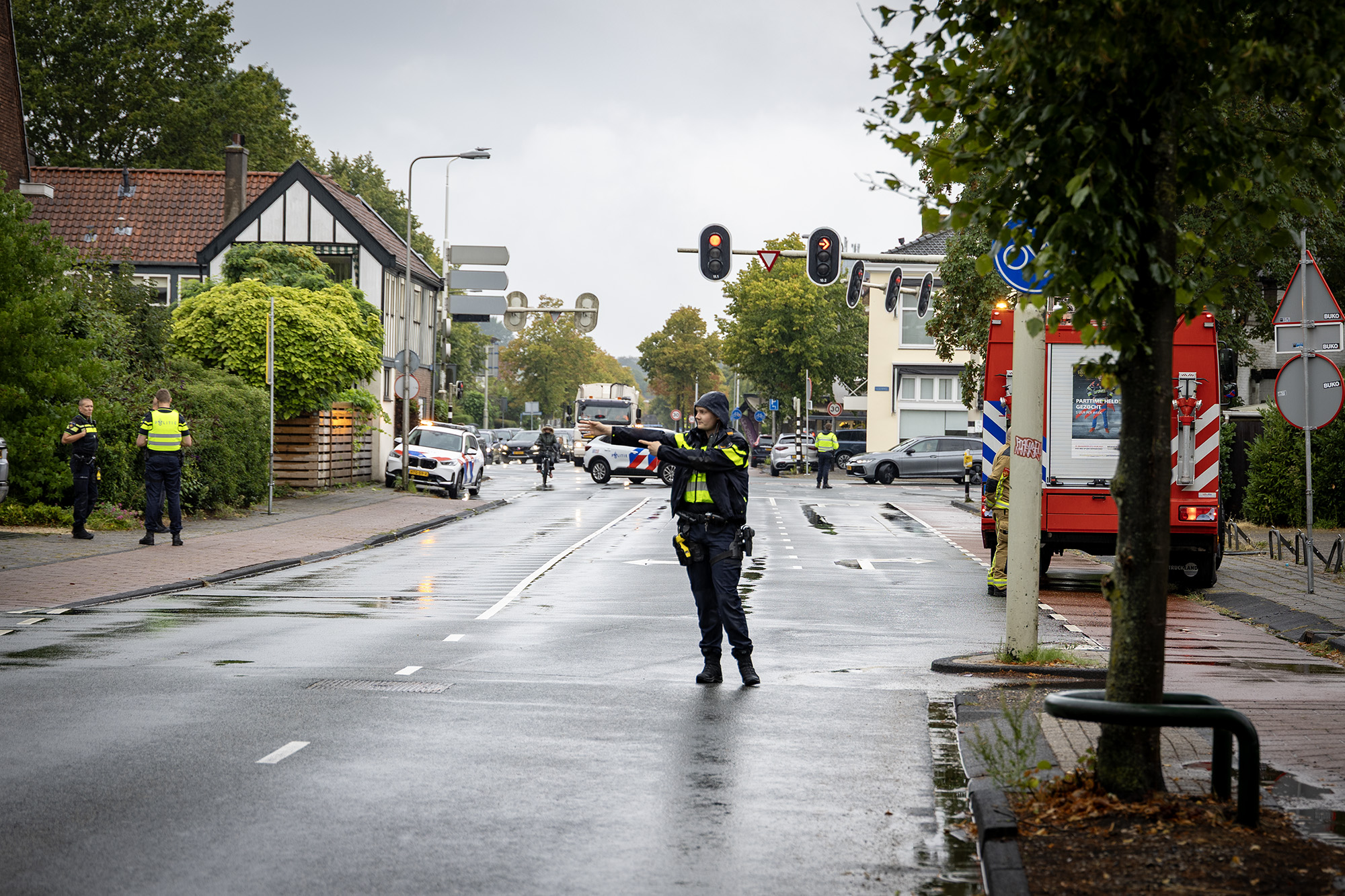 Brandweer onderzoekt rook bij synagoge