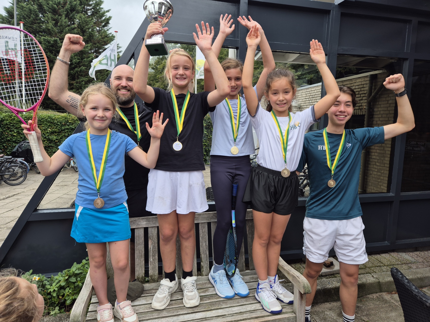 Bij TV HBC een van de leukste dagen op de jeugdtenniskalender